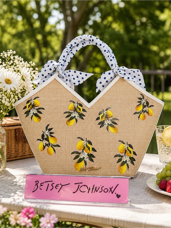 Betsey Johnson Handbags - Betsey Johnson Don’t be Tarty Tote Bag- NWT